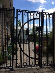 Wrought iron gate