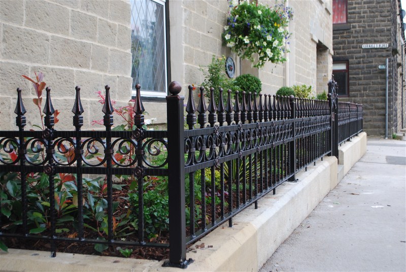Quality wrought iron railings
