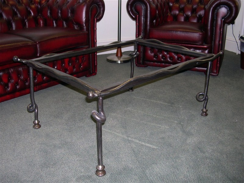 Wrought iron table