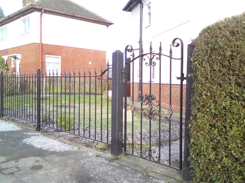 wrought iron railings