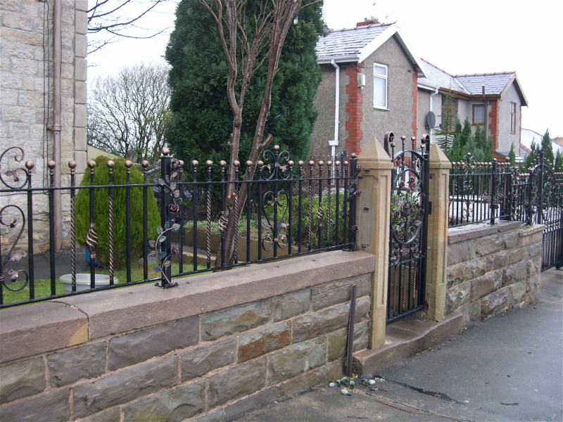 wrought iron railings